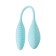 Vacuum-wave stimulator and pulsa egg Jos Roow, 36 cm, silicone, blue color