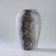 Ceramic vase "Retro", 18 × 28.5 cm, throat 10 cm, gray color