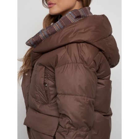 Winter jacket, size 50, brown color-15