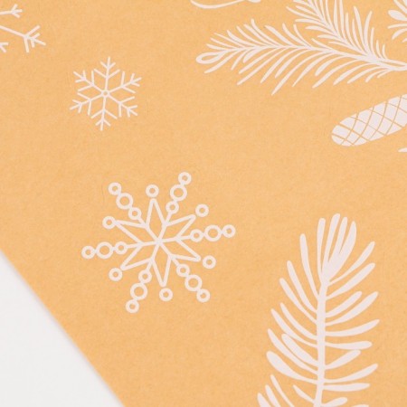 Stickers for the windows "Winter holiday", reusable, 33 x 50 cm, new year-1