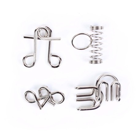 Metal puzzle “Einstein riddles”, set of 4 pcs.-1