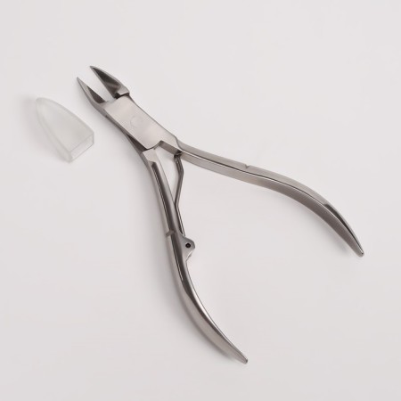 Pigitan nippers, straight blade, 13.5 cm, blade length - 15 mm, silver color-4