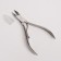 Pigitan nippers, straight blade, 13.5 cm, blade length - 15 mm, silver color