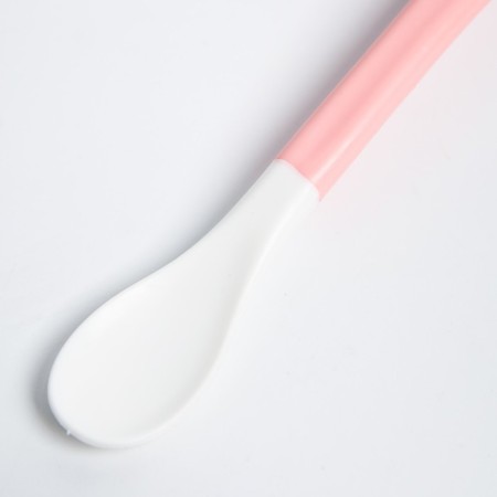 A nursery spoon for feeding, with a soft tip, from 5 months, color mix-2