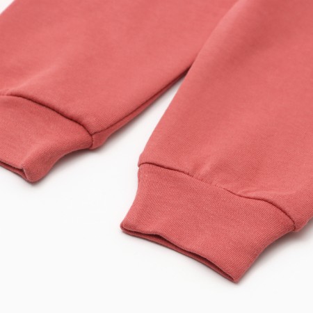 Kit for children (longshit, pants), carmine color, height 68-4