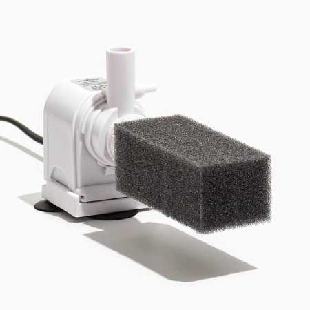 Rectangular sponge for the filter, series F, 3.5 x 4 x 10 cm, gray-5