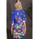 Women's tunic, size 42, blue color