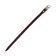 Single-layer leather collar, 30 x 1 cm, Osh 19-27 cm, brown
