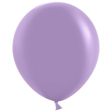 Шар латексный 18", сиреневый, пастель, набор 25 шт.