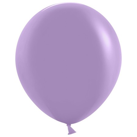 Latex ball 18 ", lilac, pastel, set 25 pcs.