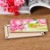 Barrier on magnets "Congratulations! Flowers", wood, varnished, 10x19 cm