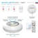 Pushlite SB-502 Aurora self-adhesive 3pcs white COB