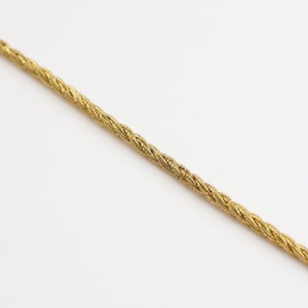 Thread for weaving, d = 2 mm, 25 ± 1 m, gold color-3