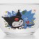 Glass salad "Kuromi. Graffiti ", d = 11 cm