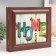Closed Key "Multi -colored letters (Home)" 26.5x31.5 cm nut