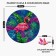 Wooden Figure Puzzle "Paradise Tropics", Round