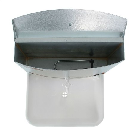 Washbone tundra, with AVN, plastic sink, 1250 watts, 17 l, white gold-2