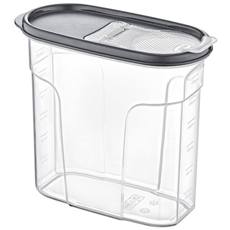 Container for bulk products EMHOUSE, food, with a dispenser lid, 1700 ml