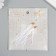 Decor for creativity Pen "Brush Ostrus" set 2 pcs white 9x0.5 cm