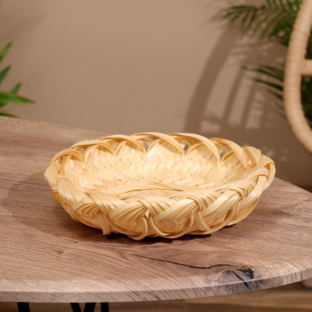 Vaska wicker, from bamboo 23x23x6 cm