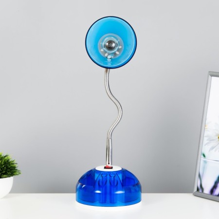 Avi table lamp E27 15W blue 16x16x49 cm Risalux-3