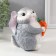 The piggy bank "Rabbit with carrots", 12 cm