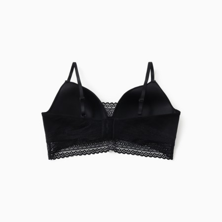 Women's bra, black color, size 75c-3
