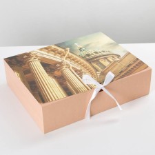 Gift folding box, packaging, 