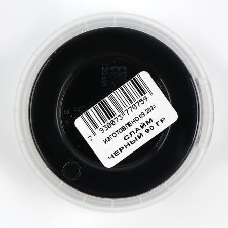 Slime "Plus", black, container 90 g-2