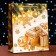 Laminated "Happy Holiday" Lux 26 x 32 x 10 cm