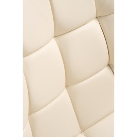 Computer chair Kelmi 1 plastic/eco -leather, white/ivory 51x61x78 cm-5