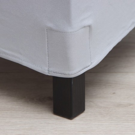 A case on a chair with a back, the color is gray, 90x40x40 cm, 100% p/e-2