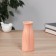 VAZA Keramics Table "Francis" waist, 12.5x5 cm, peach