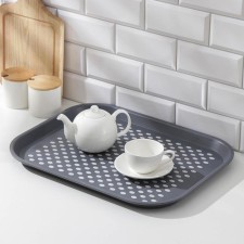 Anti -slip coating tray, 45 × 35.5 cm, mix color