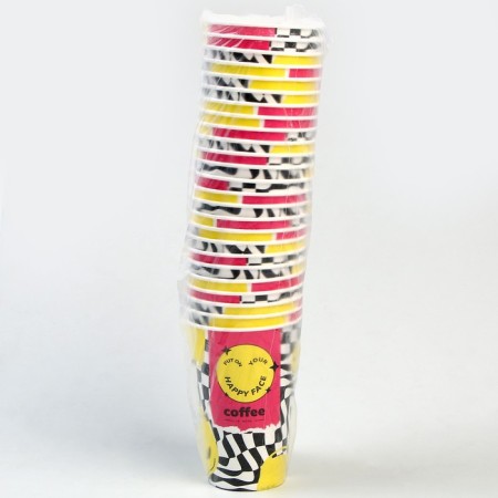 A one -time paper glass for Smile coffee, 400 ml-2