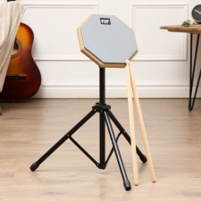 A set of drummer Music Life: PED 8 inches, stands, drum sticks, gray