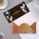 Money envelope "Congratulations!" balls, black background, 16.5x8 cm