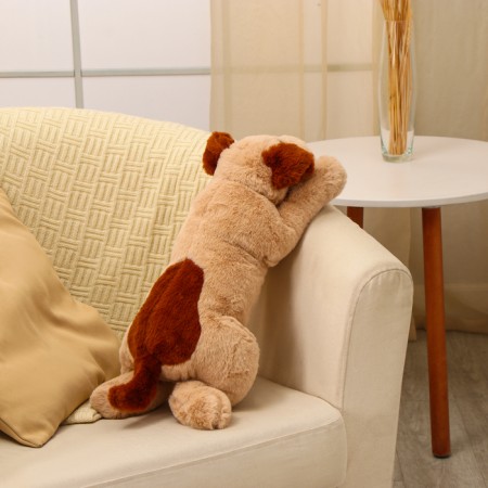 Soft toy "dog", 50 cm, brown color-4