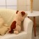 Soft toy "dog", 50 cm, brown color