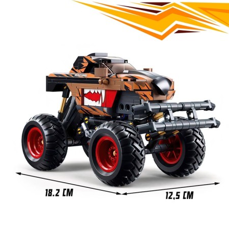 Designer SUV "Bigfoot" Sluban Mechano, Inertia, 269 parts, 6+-1