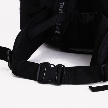 Tourist backpack on the valve, TAIF, 65 l, 3 external pockets, black/gray color-9