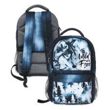 Youth backpack 42 x 27 x 19 cm, Erich Krause ActiveLine Ergoback 22l, Timber Wolf