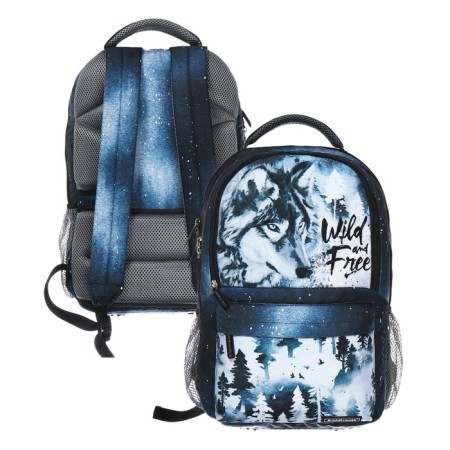 Youth backpack 42 x 27 x 19 cm, Erich Krause ActiveLine Ergoback 22l, Timber Wolf