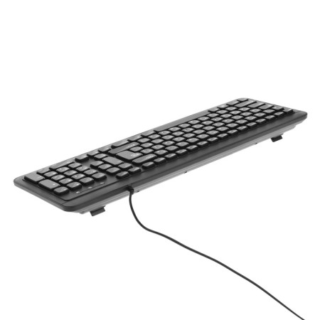 The keyboard Sima-Land SL-02, membrane, island, 104 keys, USB, 1.5 m, black-6