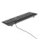 The keyboard Sima-Land SL-02, membrane, island, 104 keys, USB, 1.5 m, black