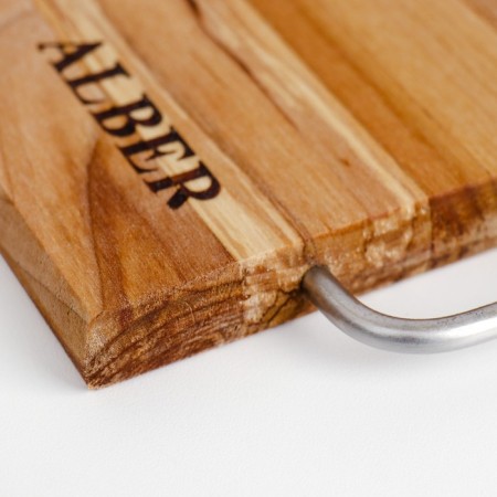 Defense and serving “rectangle” board is small (metal pens) 28x18x1.8 cm-7