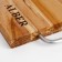 Defense and serving “rectangle” board is small (metal pens) 28x18x1.8 cm
