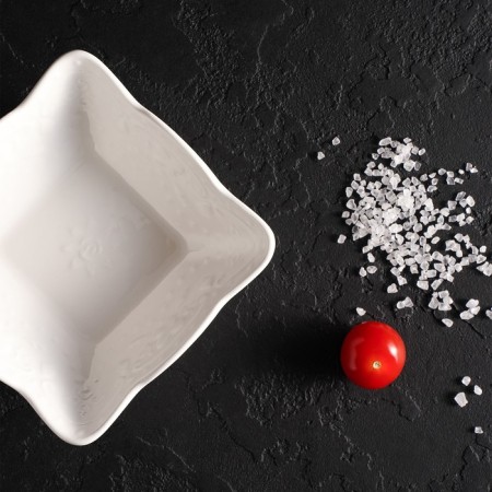 Saletnik porcelain share "Susan", 200 ml, 11 × 11 cm, white color-5