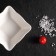 Saletnik porcelain share "Susan", 200 ml, 11 × 11 cm, white color