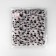 Glass with the flock "Hearts", 150 cm, 1 ± 0.2 m, beige color